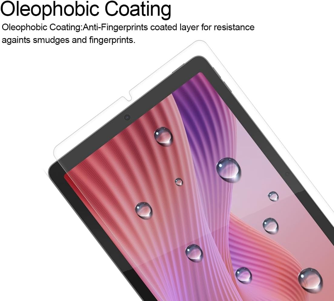 Lenovo Tab One (8.7 inch) Tempered Glass Screen Protector, Anti Scratch, Bubble