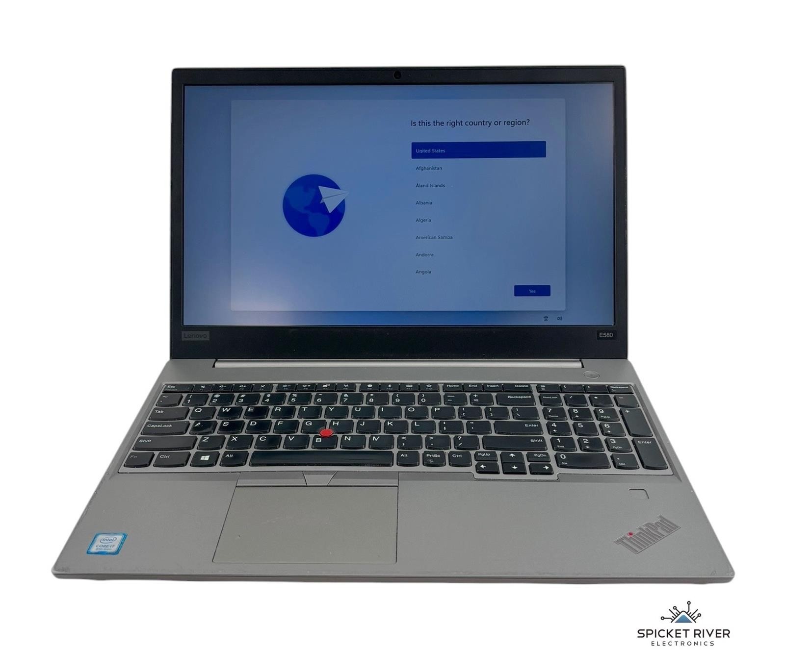 Lenovo ThinkPad E580 Quad Core i7-8550U 1.8GHz 256GB SSD 16GB RAM – READ #230348