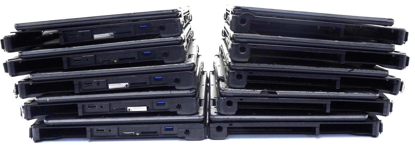 Lot 10 Getac S410 Core i5-6300U 2.40GHz No RAM No HD Laptops