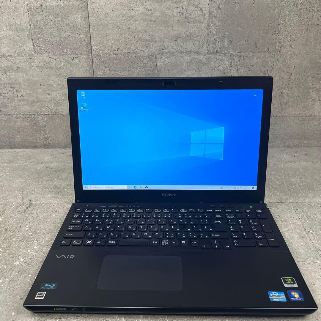 SONY VAIO SVS15119FJB Laptop 4GB RAM 750GB HDD Used Japan Genuine