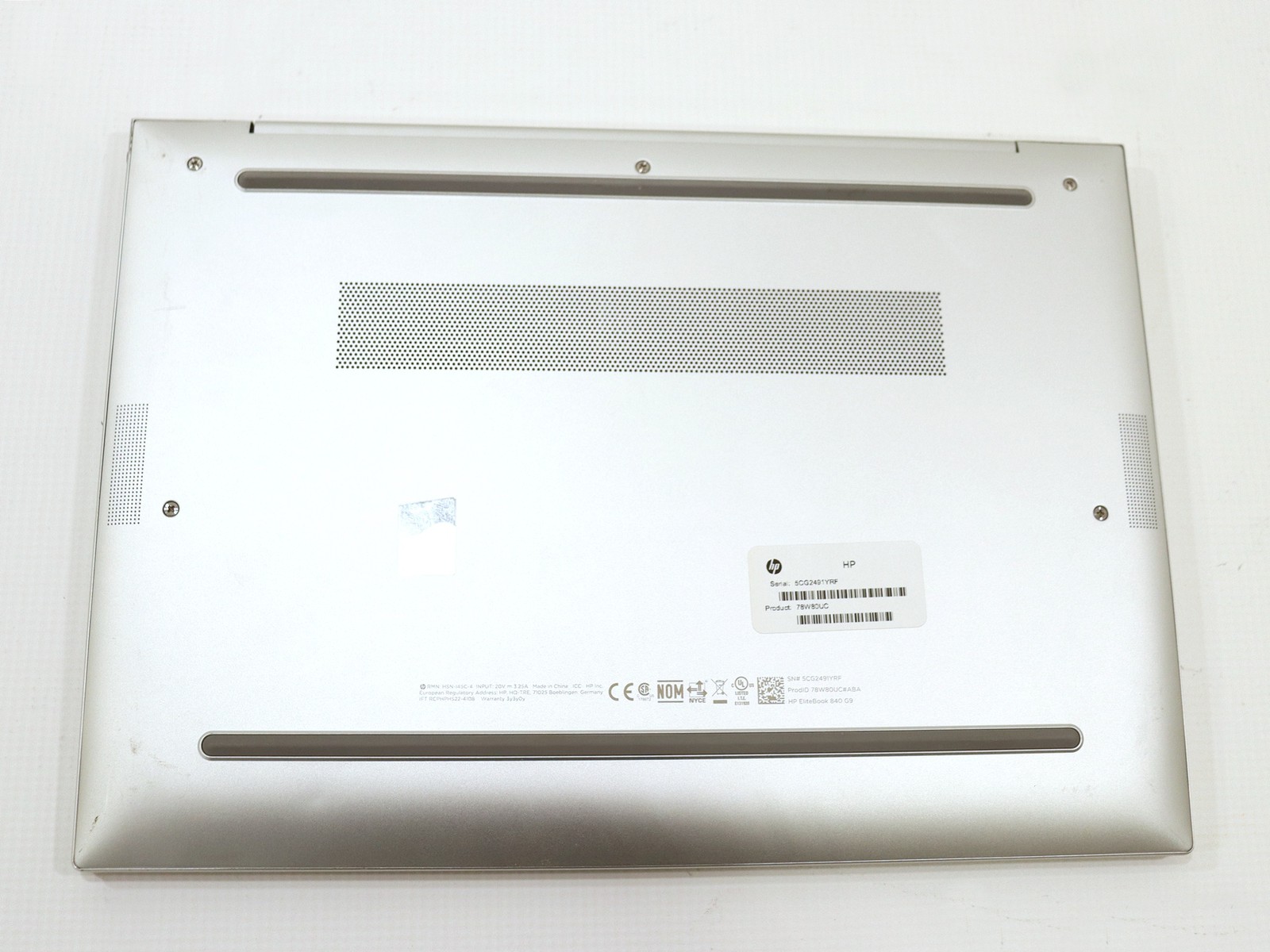 HP EliteBook 840 G9 14″ Intel i7-1265U 16GB 512GB NVMe W11P – Warranty 2026