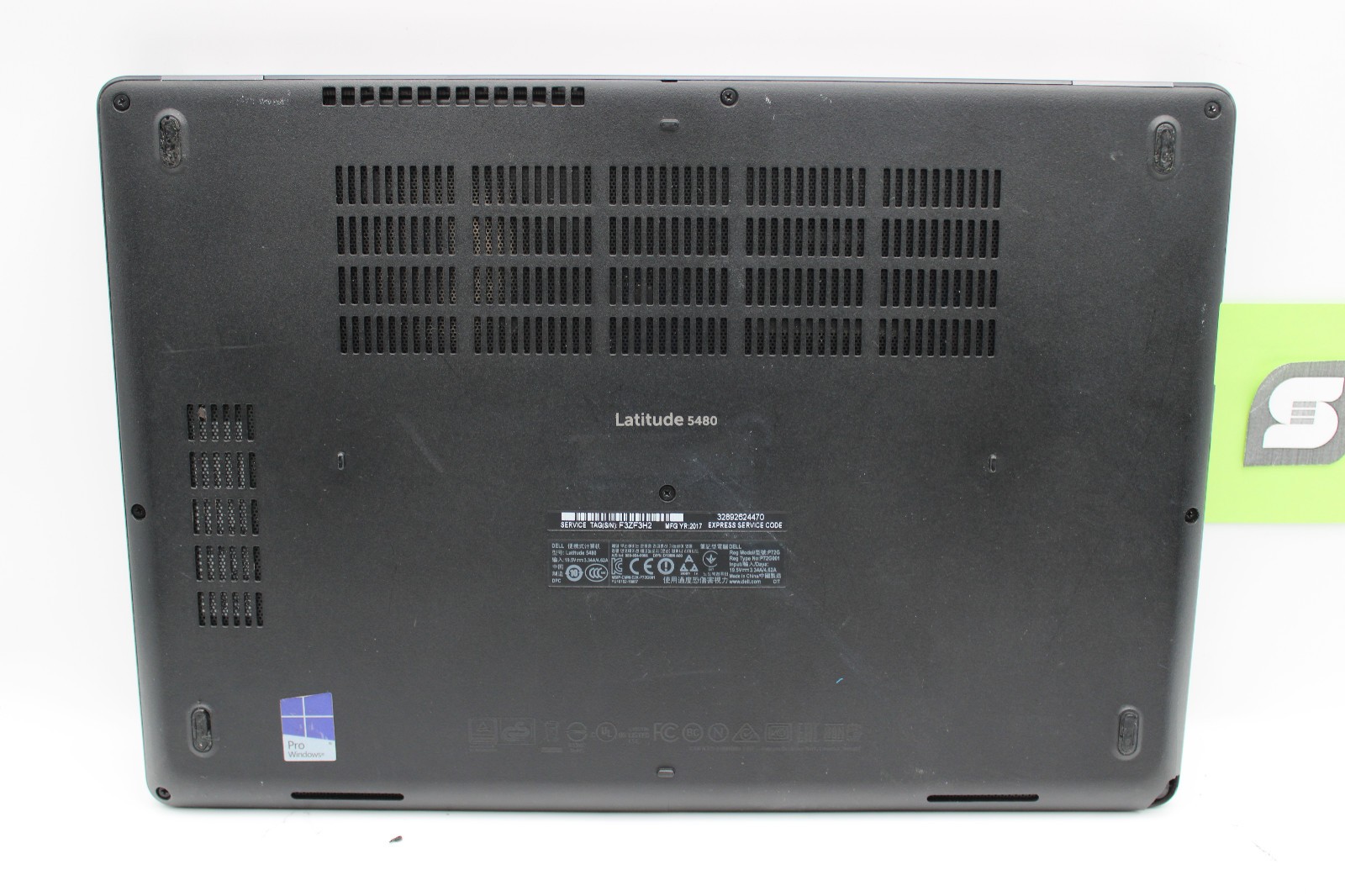 Dell Latitude 5480 i5-7440HQ @ 2. GHz 16GB RAM 256GB SSD No OS