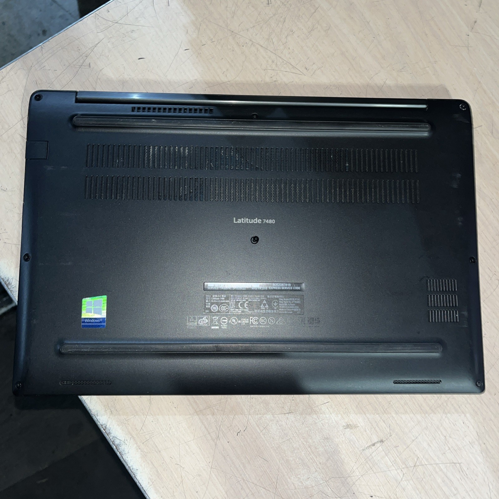 DELL LATITUDE 7480 INTEL CORE I7-7600U 8GB RAM NO HD ;