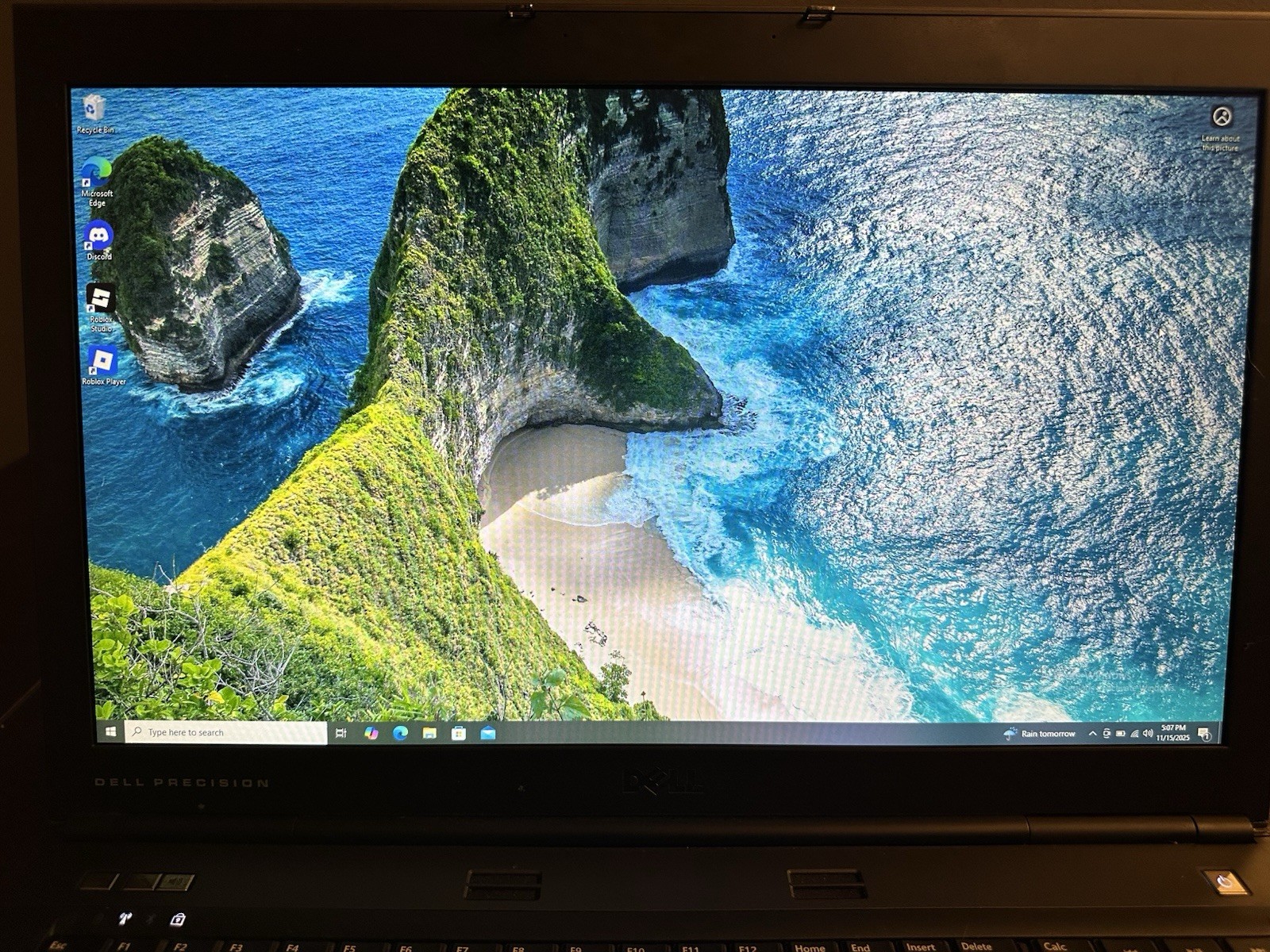 DELL PRECISION M6600 Intel Core i7-2720QM CPU @ 2.20GHz 2.20 GHz W/CHARGER