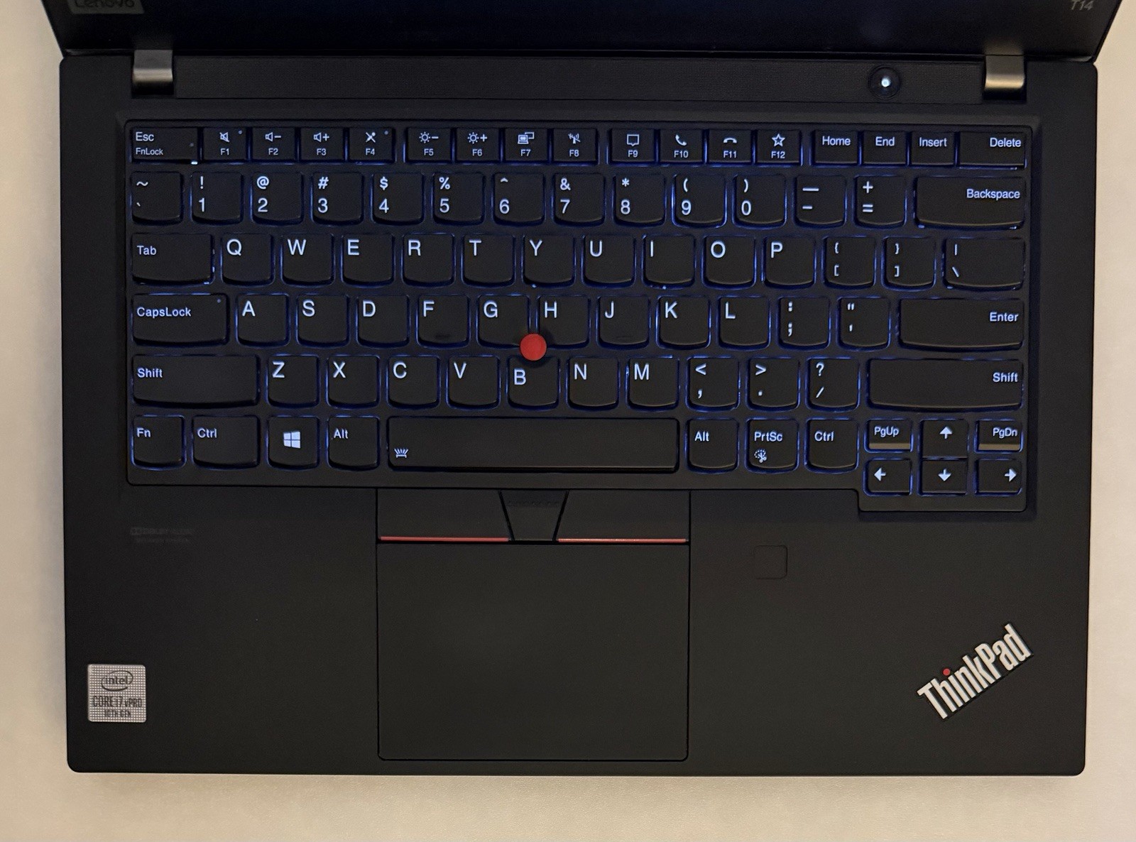 Lenovo ThinkPad T14 Gen 1 Touch i7-10610U @ 1.80GHz, 16GB RAM, 512GB SSD, Win 11