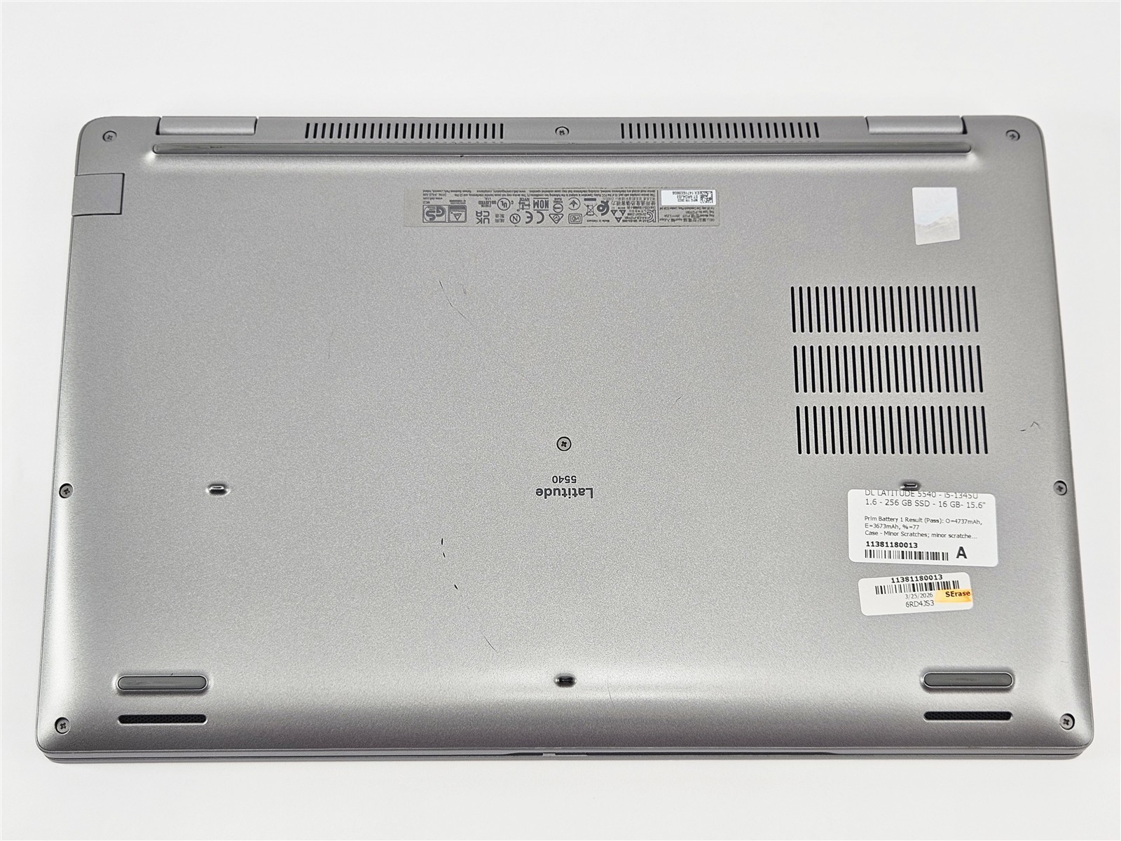 Dell Latitude 5540 i5-1345U 1.6GHz 256GB SSD 16GB 15.6″ Fingerprint Reader