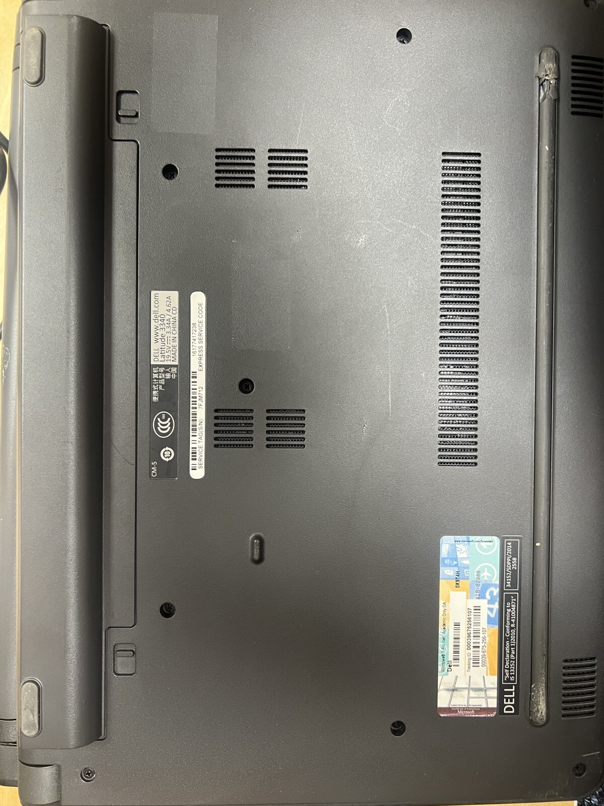 Dell Latitude 13.3″ Laptop Computer Intel Core 8GB RAM 128GB SSD WiFi Windows 10