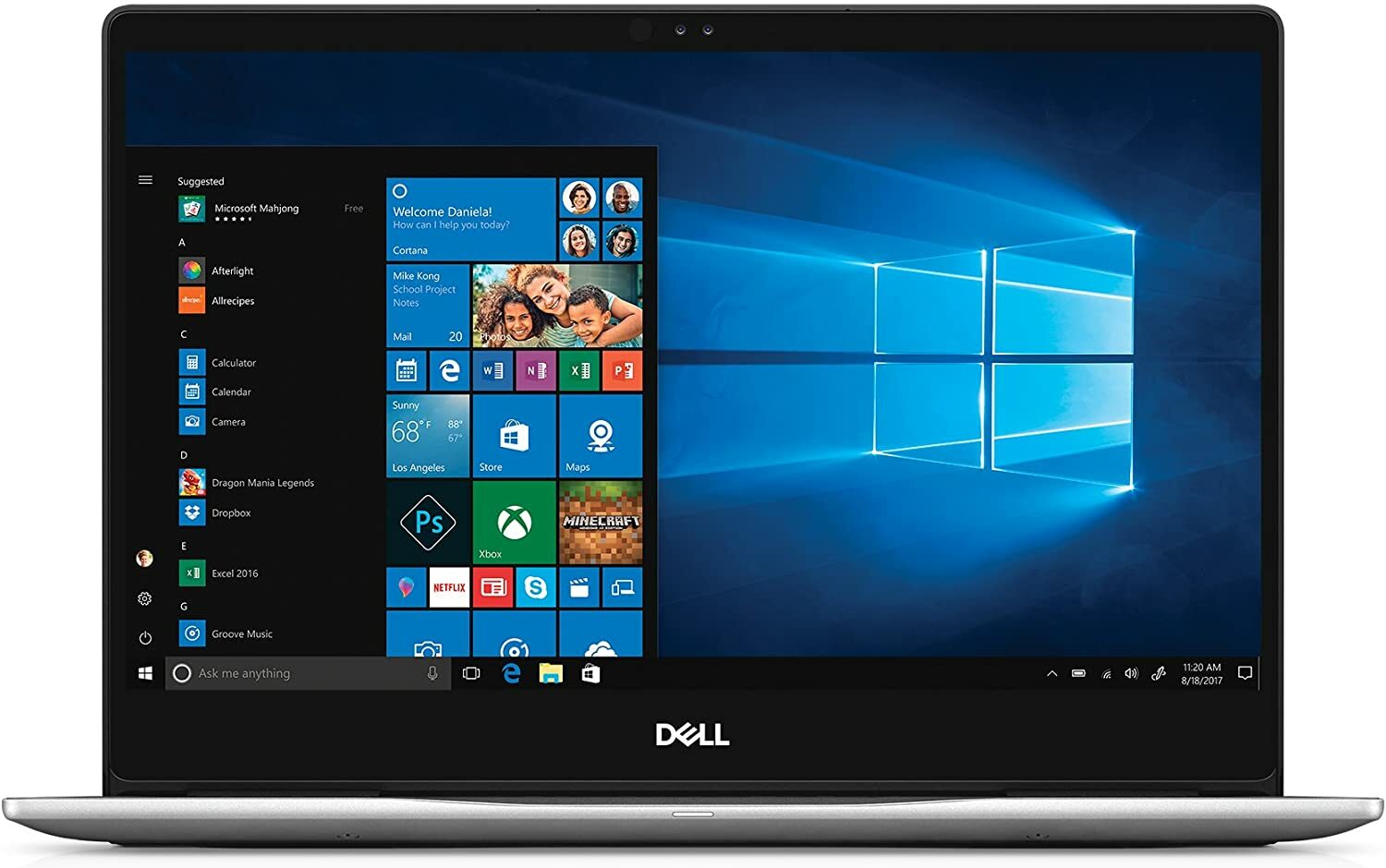Dell Inspiron 7380 13.3″ FHD 2-in-1 Laptop, i5-8265U 8G,512SSD, Backlit Keyboard