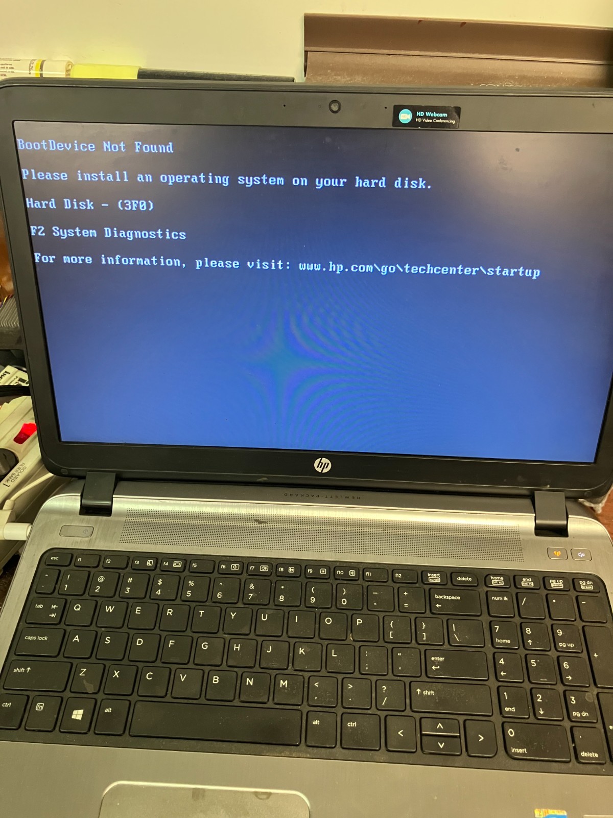 HP ProBook 450 G2 Laptop Intel core i3-4005U @ 1.70 GHz 4GB NO HDD FOR PARTS