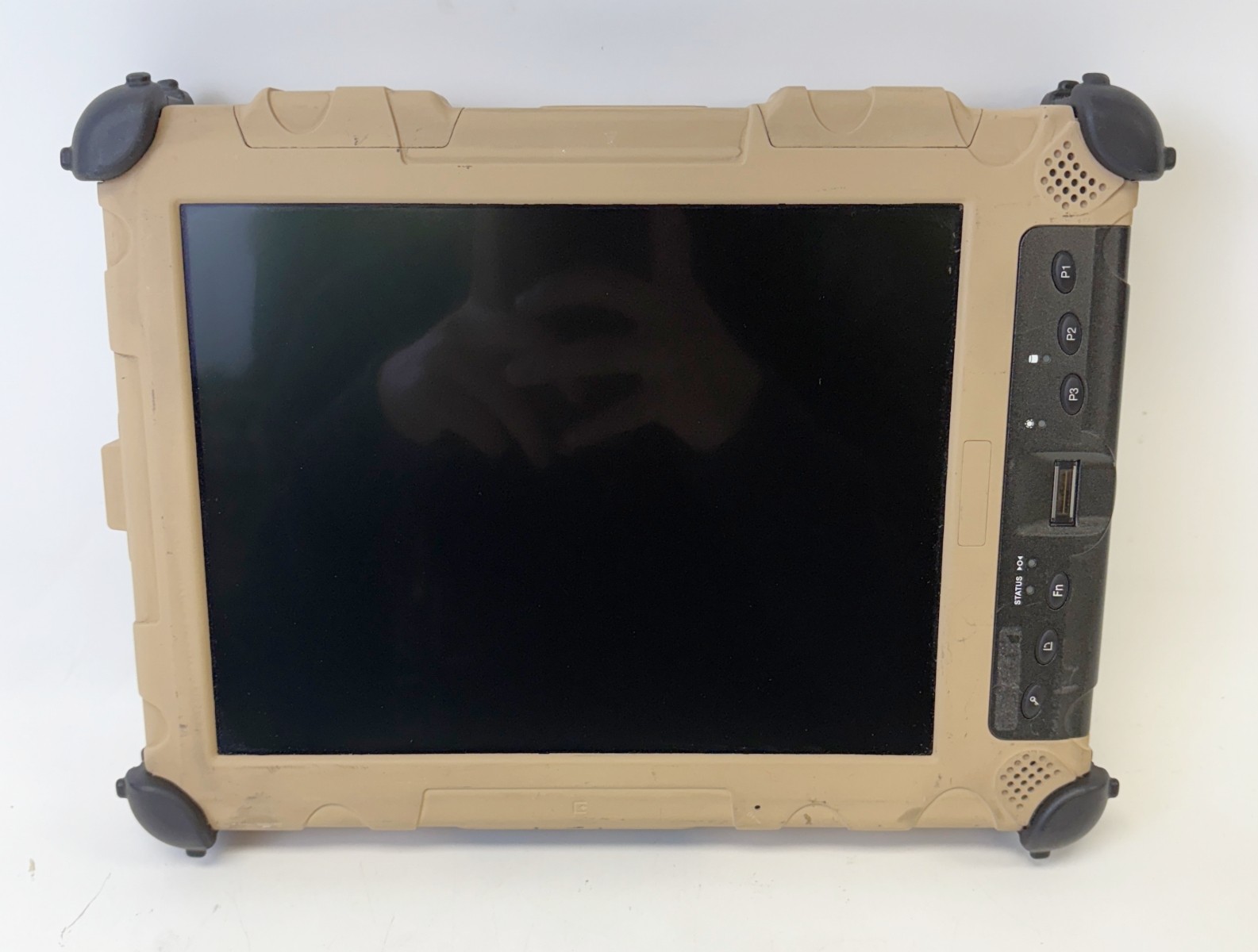 Miltope Block 2 Rev E Rugged Tablet Windows XP Includes Charger Tested with A…