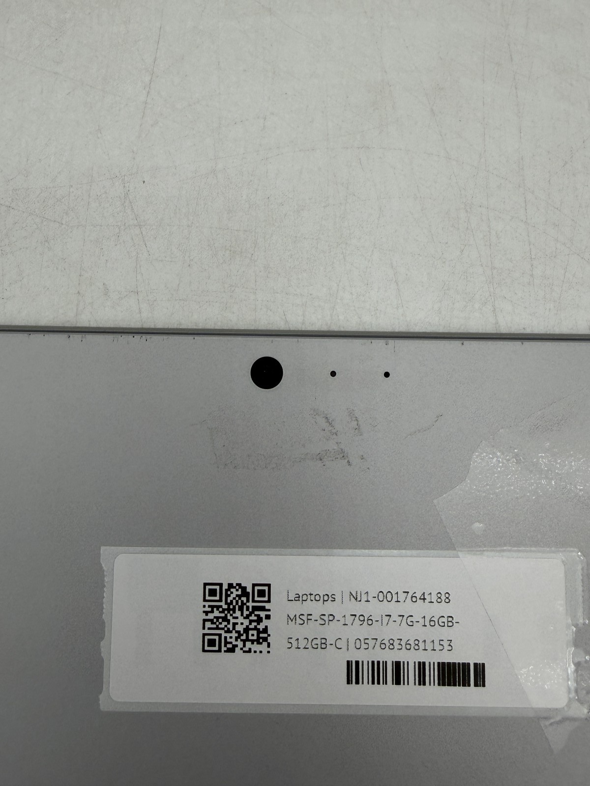 Microsoft Surface Pro 12.3in i7-7660U 16GB 512GB NO OS READ