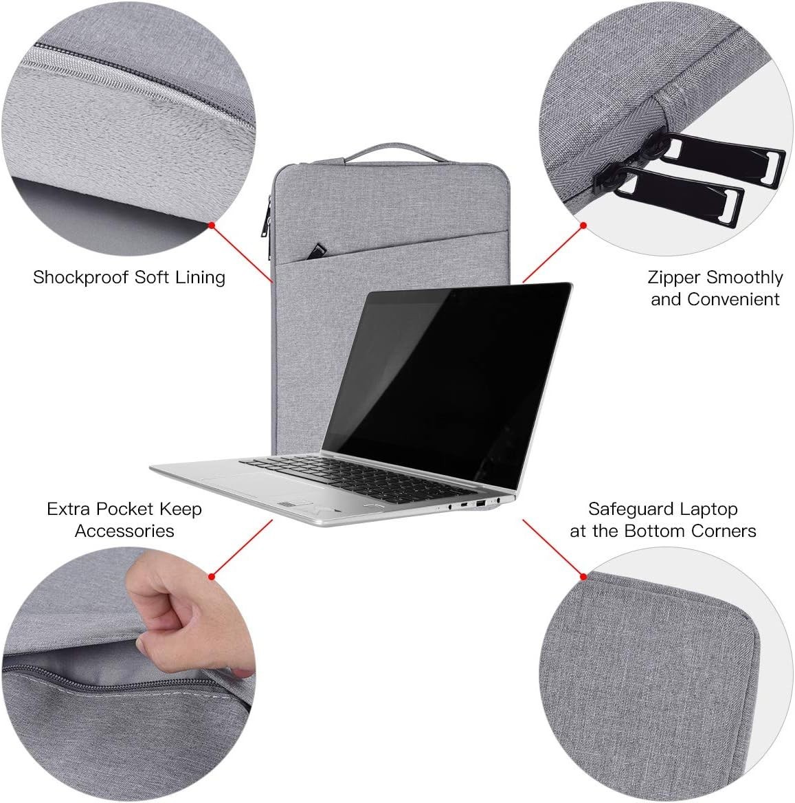 Laptop Sleeve 14 Inch Laptop Case Computer Bag for 15 inch New MacBook Air M4 A3