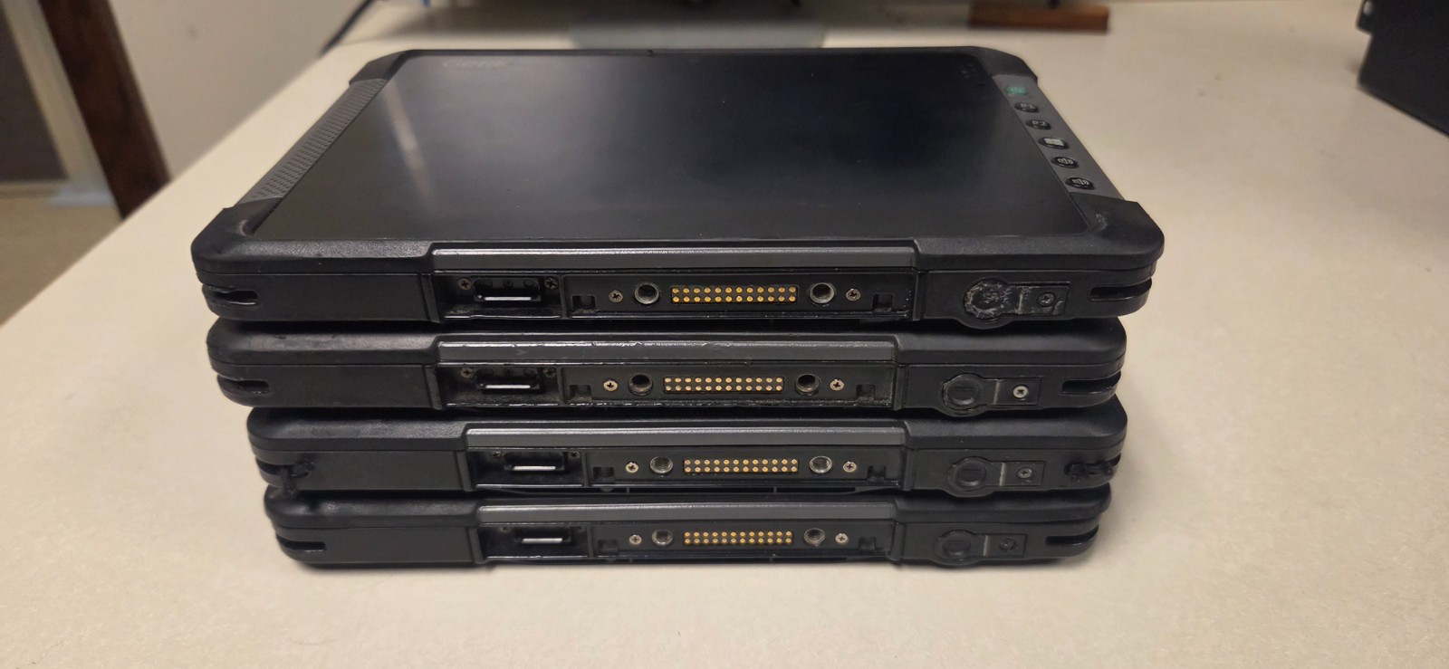 Lot of 4 Getac T800 G1 Rugged Tablets – AS-IS / For Parts or Repair