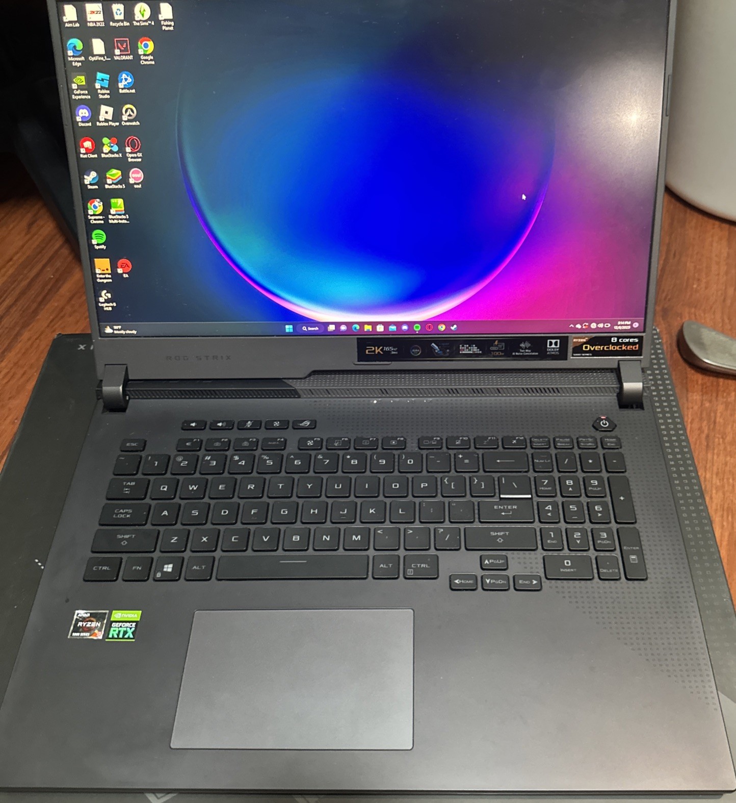 ASUS ROG Strix G17 17.3″ (1TB SSD, AMD Ryzen 9 5900HX,32GB RAM DDR4,RTX 3070) 