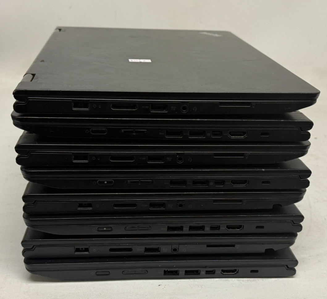 Lenovo ThinkPad Yoga 460 (i5/i7 6th Gen – 8GB – NO OS/HDD – PARTS) – Lot of 8
