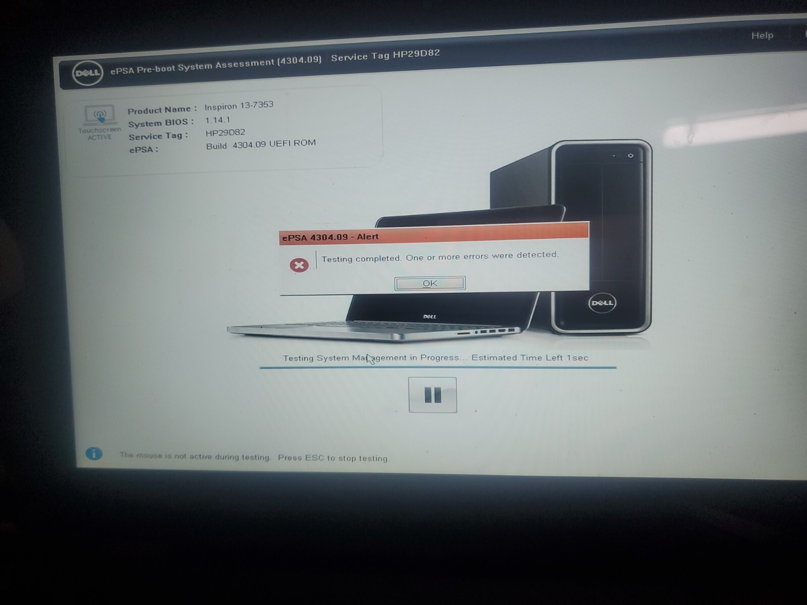 Dell Inspiron 13-7353 i7-6500U 2.50GHz 8gb ram 500gb , parts