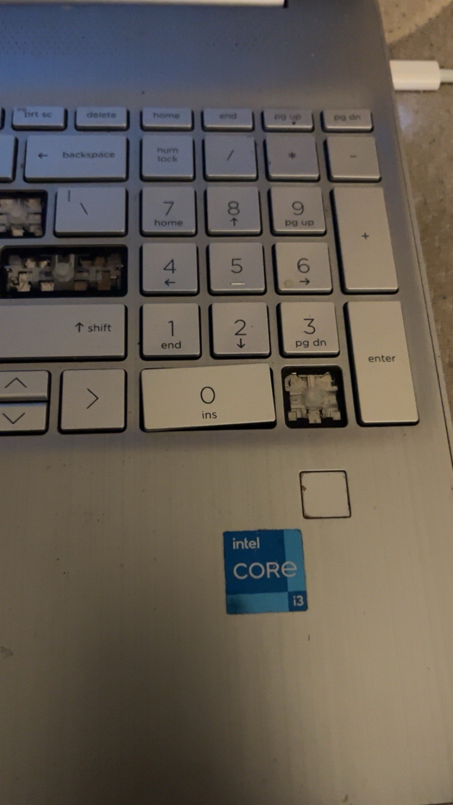 HP 15-dy5xxx Laptop Intel Core i3 15.6″ Silver Windows 11 Bluetooth Wi-Fi