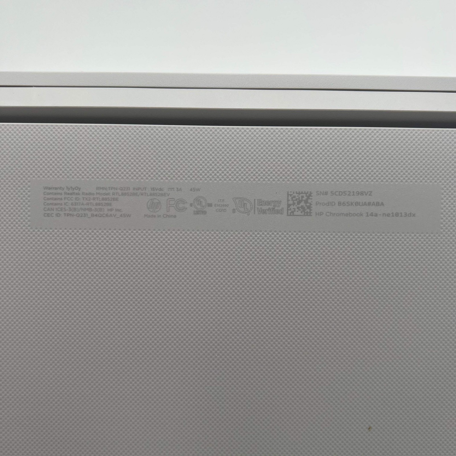 HP 14a-ne1013dx 14-inch 4gb 64gb Silver Laptop