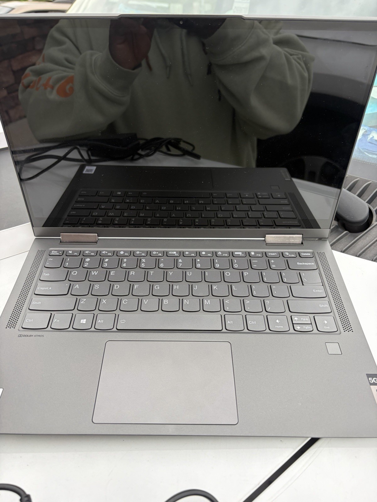 Lenovo Flex 5G 14″(256 GB UFS 8gb RAM) Laptop – Gray Touchscreen 2 In 1 (Locked)