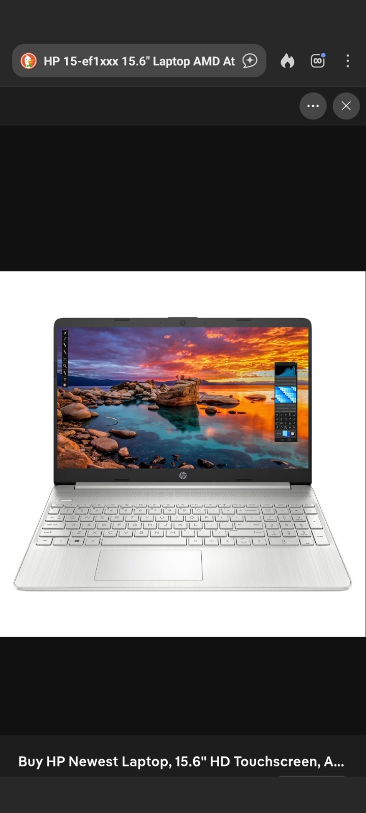 HP 15.6″ Laptop AMD Athlon Gold 3150U 4GB/256GB SSD Win11