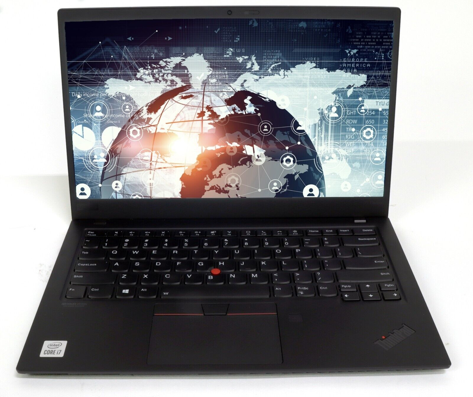 Lenovo X1 Carbon Gen 8 Laptop Core i7-10510U 16GB x 256GB NVMe Win11 Pro C
