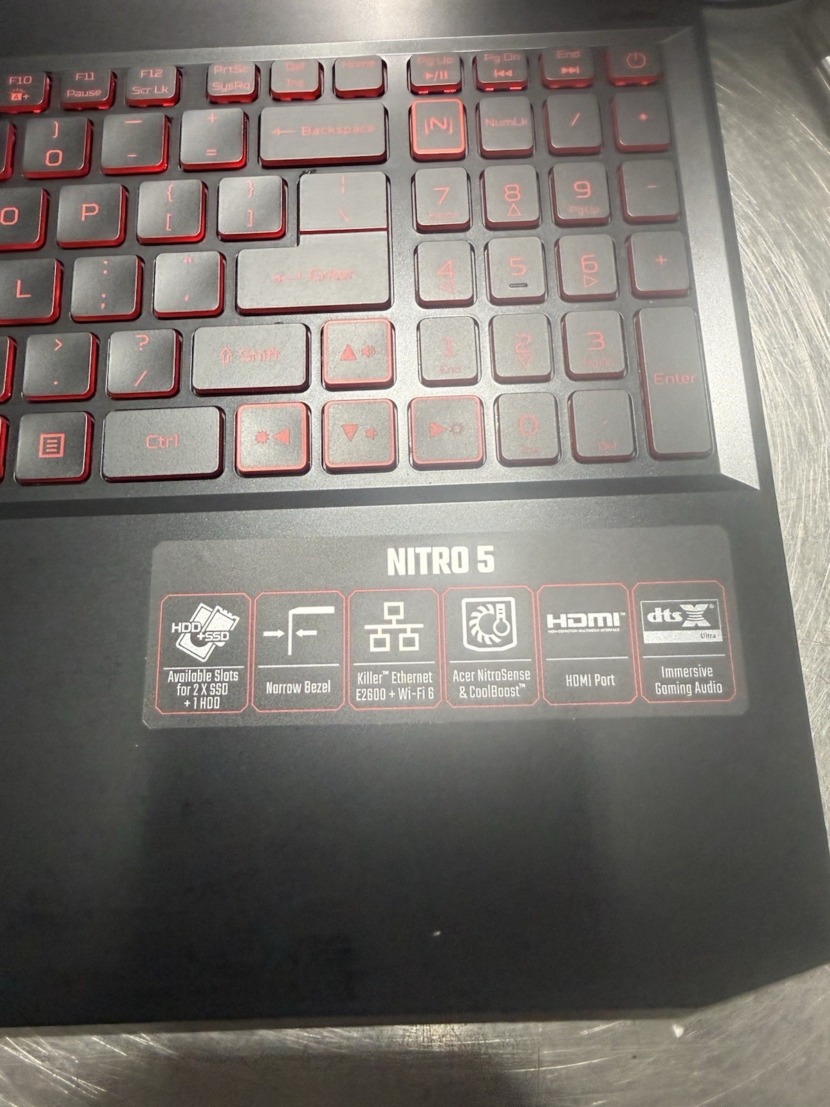 Acer Nitro 5 AN515-55,Intel Core i5-10300H, GTX 1650Ti, 8GB RAM, 512GB SSD,W10