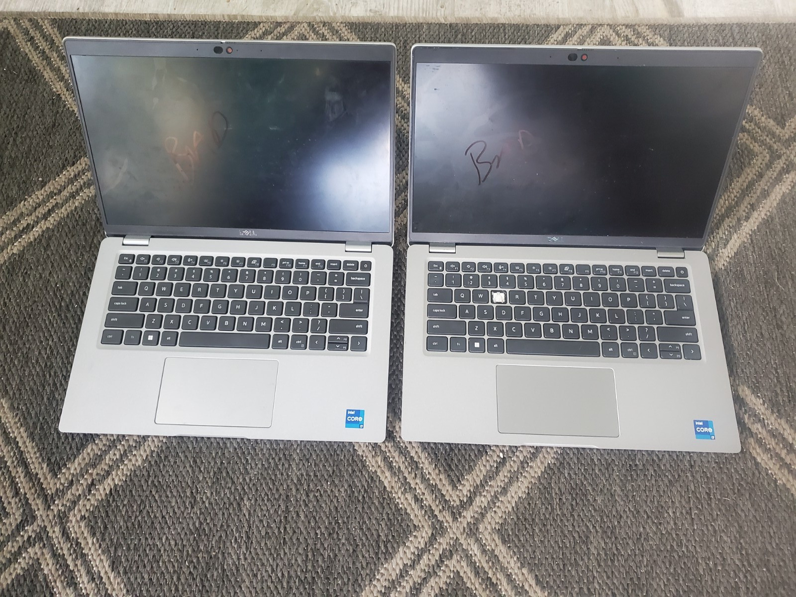 LOT OF 2 Dell Latitude 5430 14″ Intel I7 NO RAMHD POWERS NO DISPLAY PARTS/REPAIR