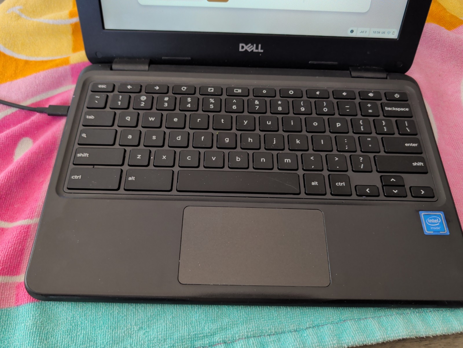 2- Dell Chromebook 3100 11.6″ intel celeron 4GB RAM 16GB eMMC Lot Of 2