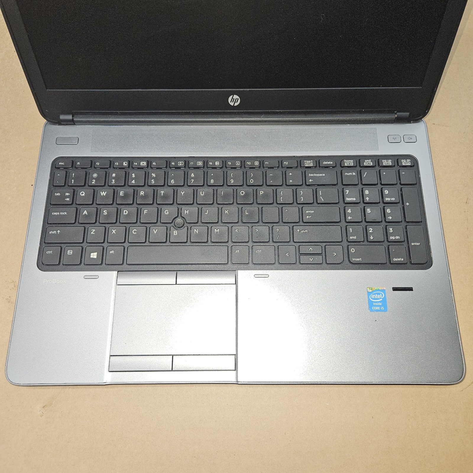 HP ProBook 650 G1 15.6″ Laptop Intel Core i5 NO RAM NO HDD For Parts or Repair