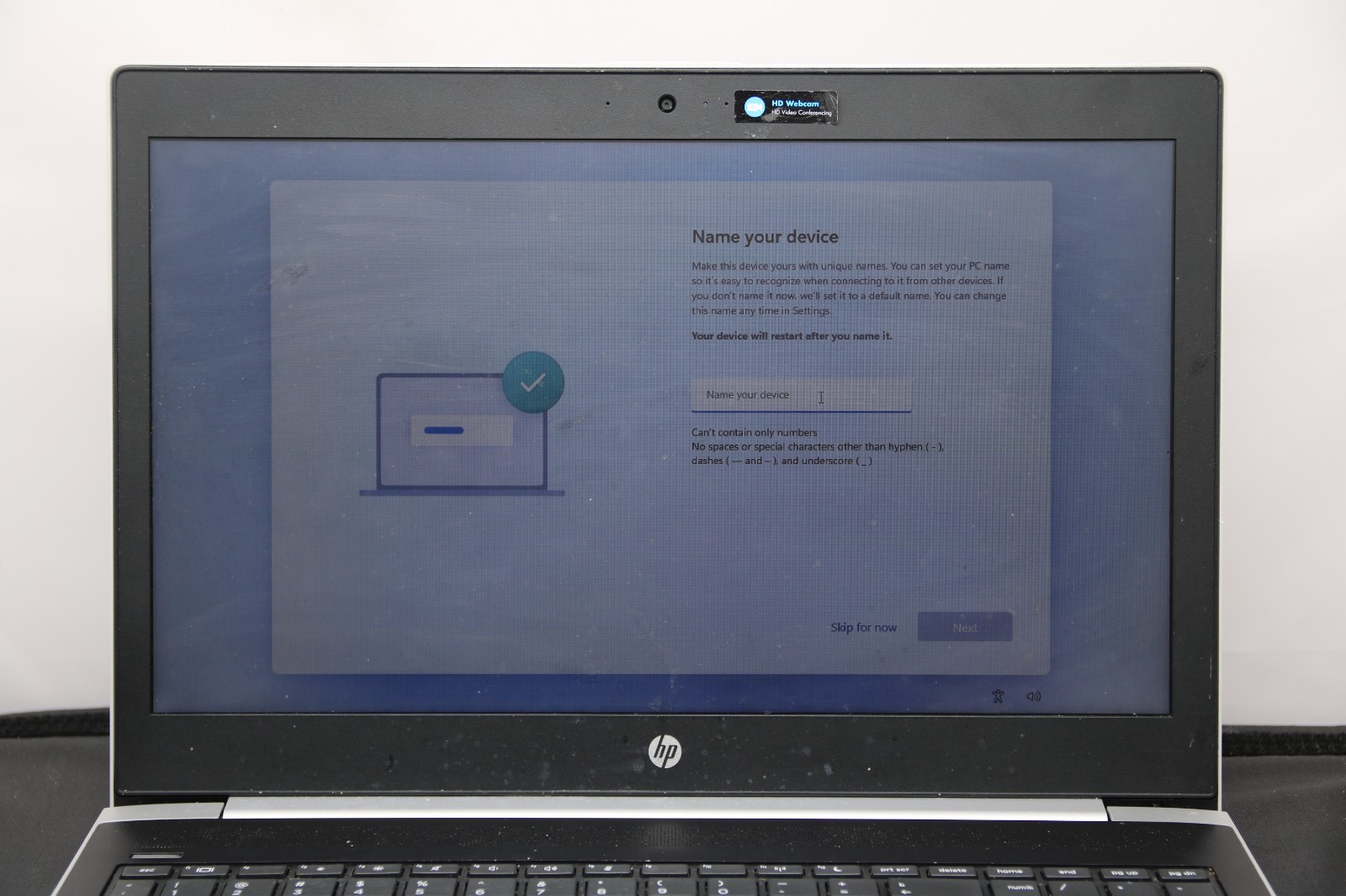 HP PROBOOK 450 G5 – i5-8250U – 4GB, 256GB, Windows 11 + Adapter