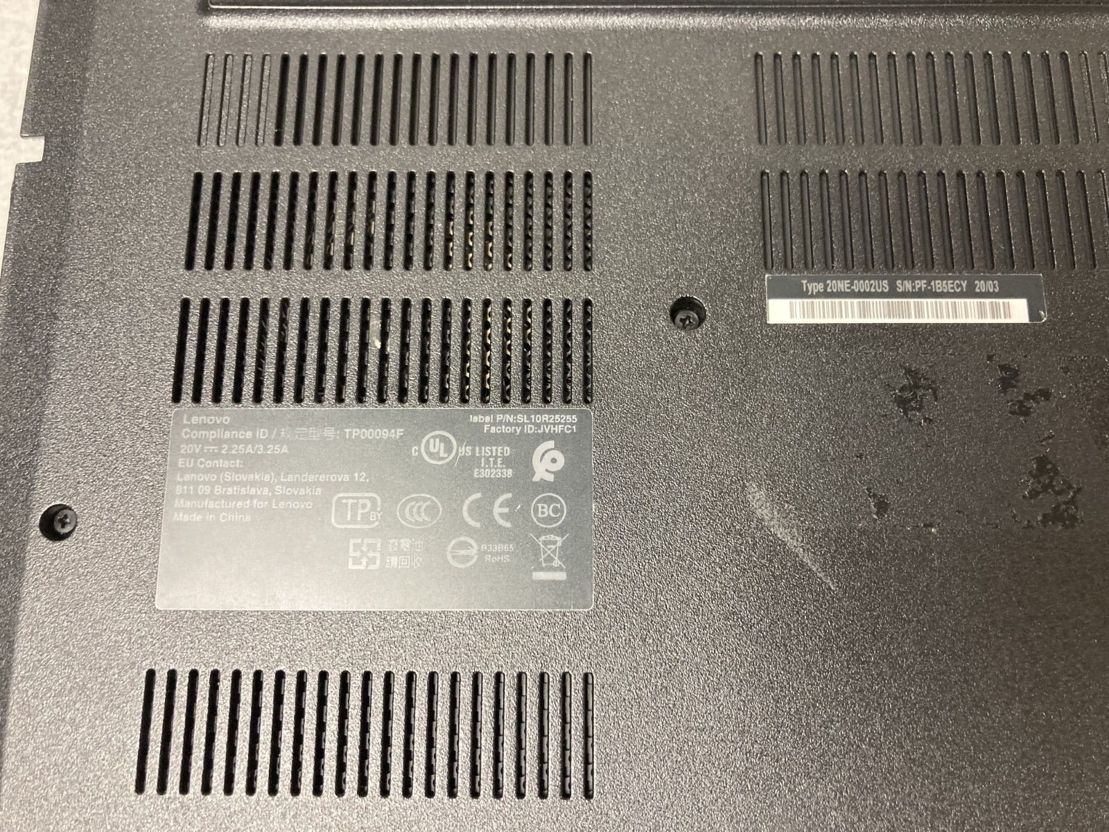 Lenovo ThinkPad E495 AMD Ryzen 5 3500U @2.10GHz 8GB RAM NO SSD Parts *READ