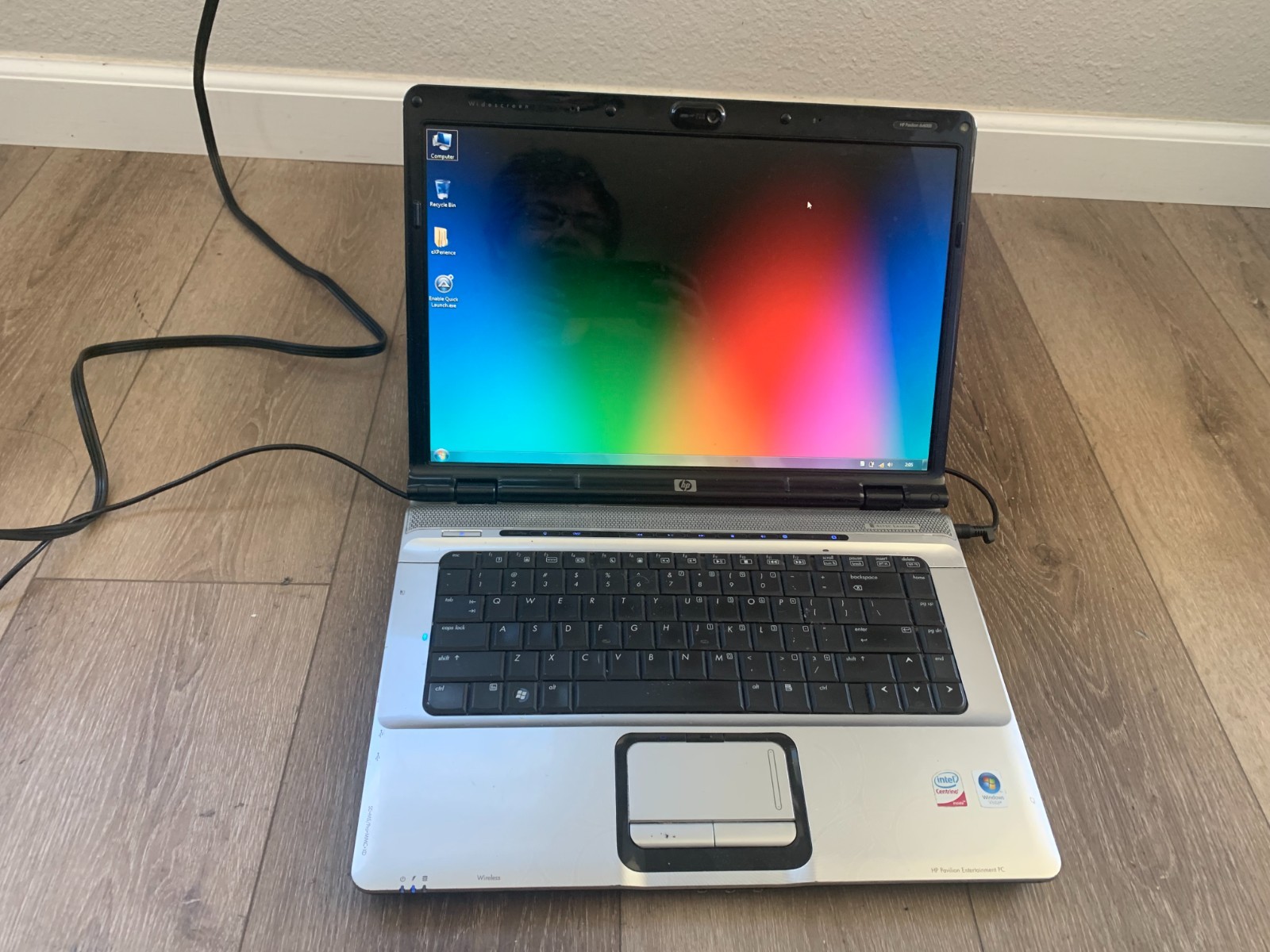 HP Pailion dv6000 15.4″ Intel Core 2 Duo T5750 2.00GHz 4GB RAM 100GB HDD Win 7