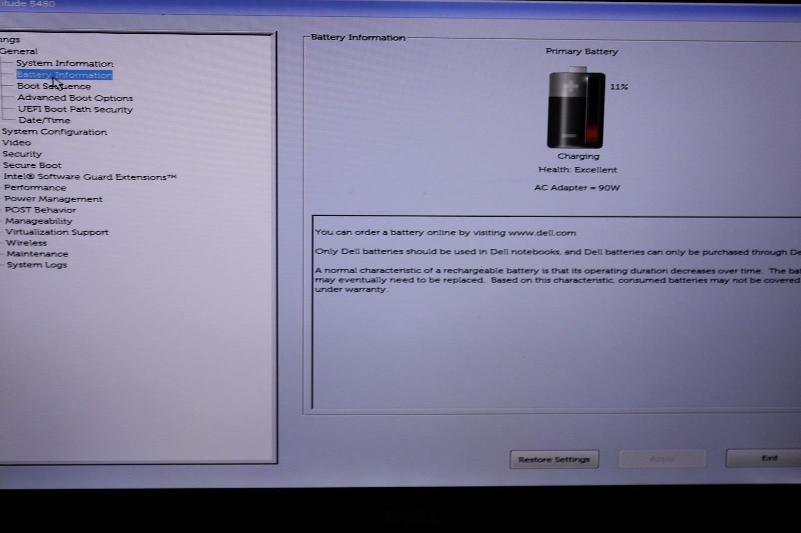 Dell Latitude 5480 i5-7440HQ @ 2. GHz 16GB RAM 256GB SSD No OS