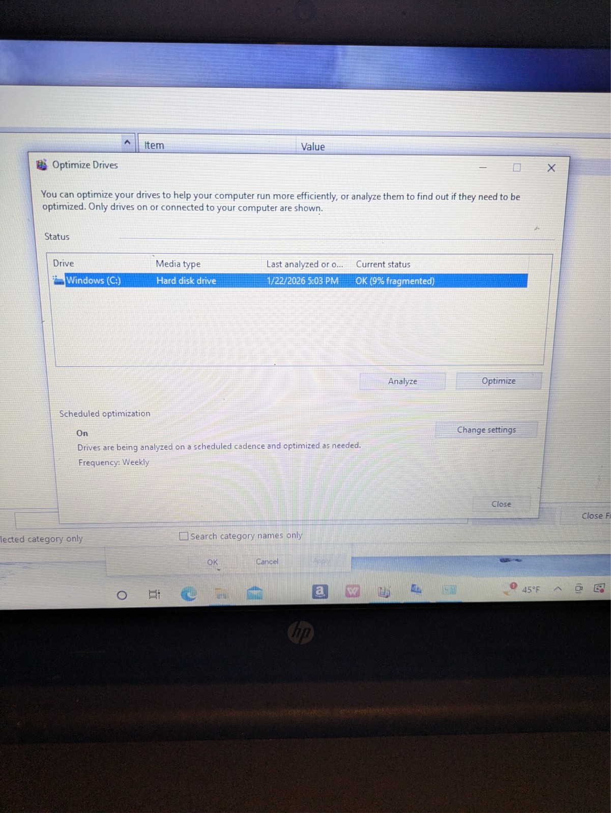 HP Laptop 15-ac121dx Intel i3-5010U 2.10GHz 6GB RAM HDD WIN 10 READ