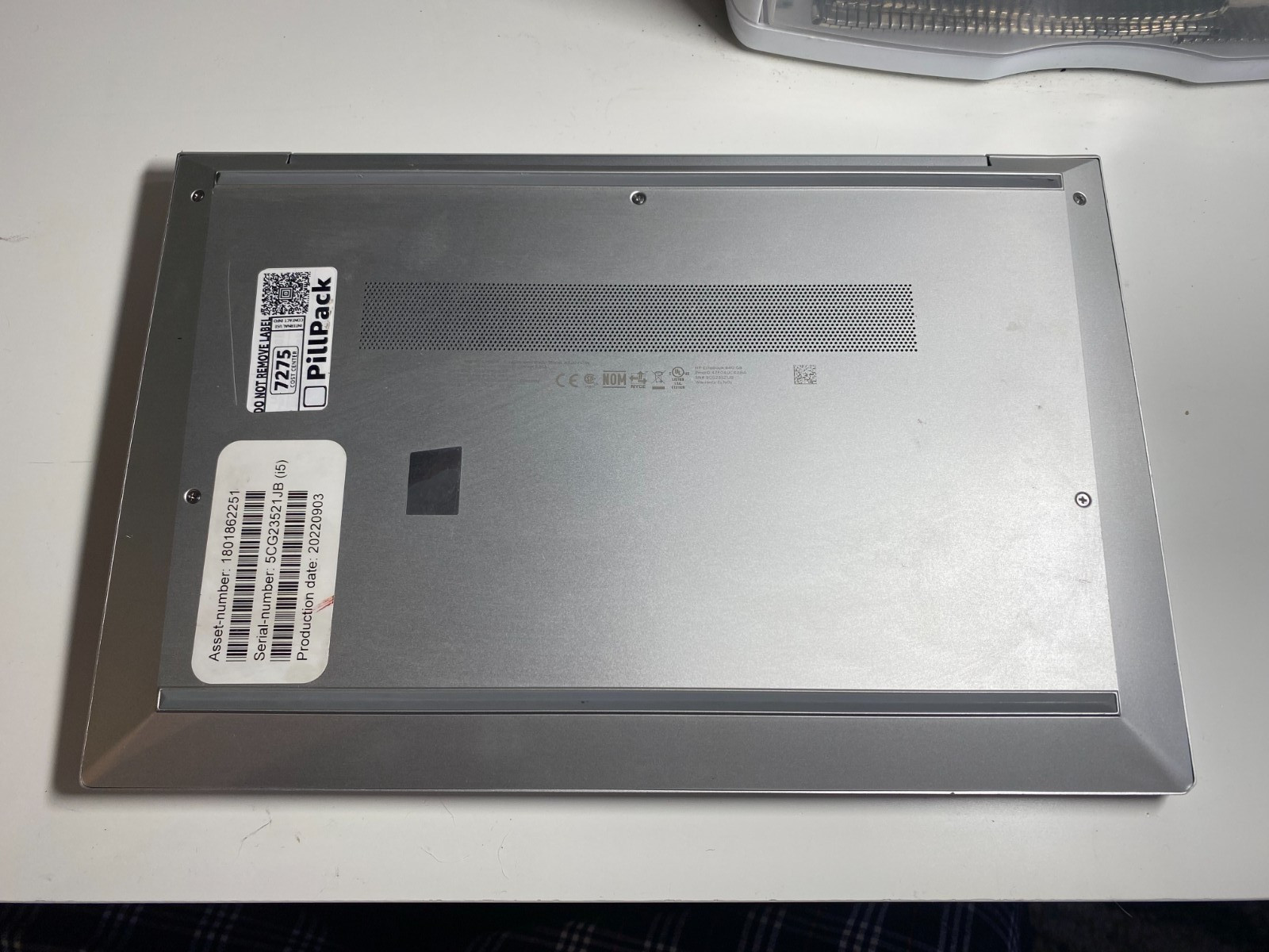 HP Hewlett Packard EliteBook 840 GB Computer Laptop Excellent Cosmetic Condition