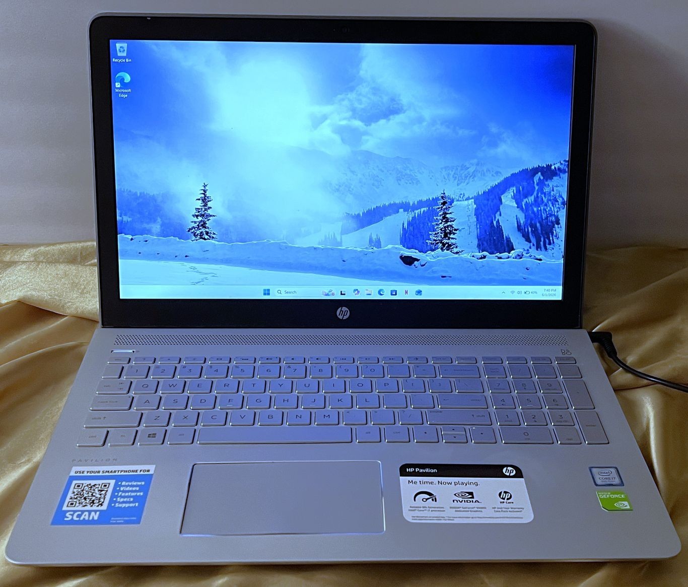 HP PAVILION LAPTOP 15-cc1xx, 16GB/1TB/i7-8550u/WINDOWS 11 Home, DIAGNOSTICS DONE
