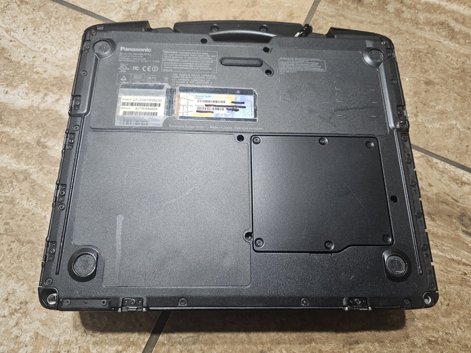 Panasonic tough CF-31 MK4 Core i5 2.7ghZ 16GB 2TB SSD/WIN10PRO64/GPS