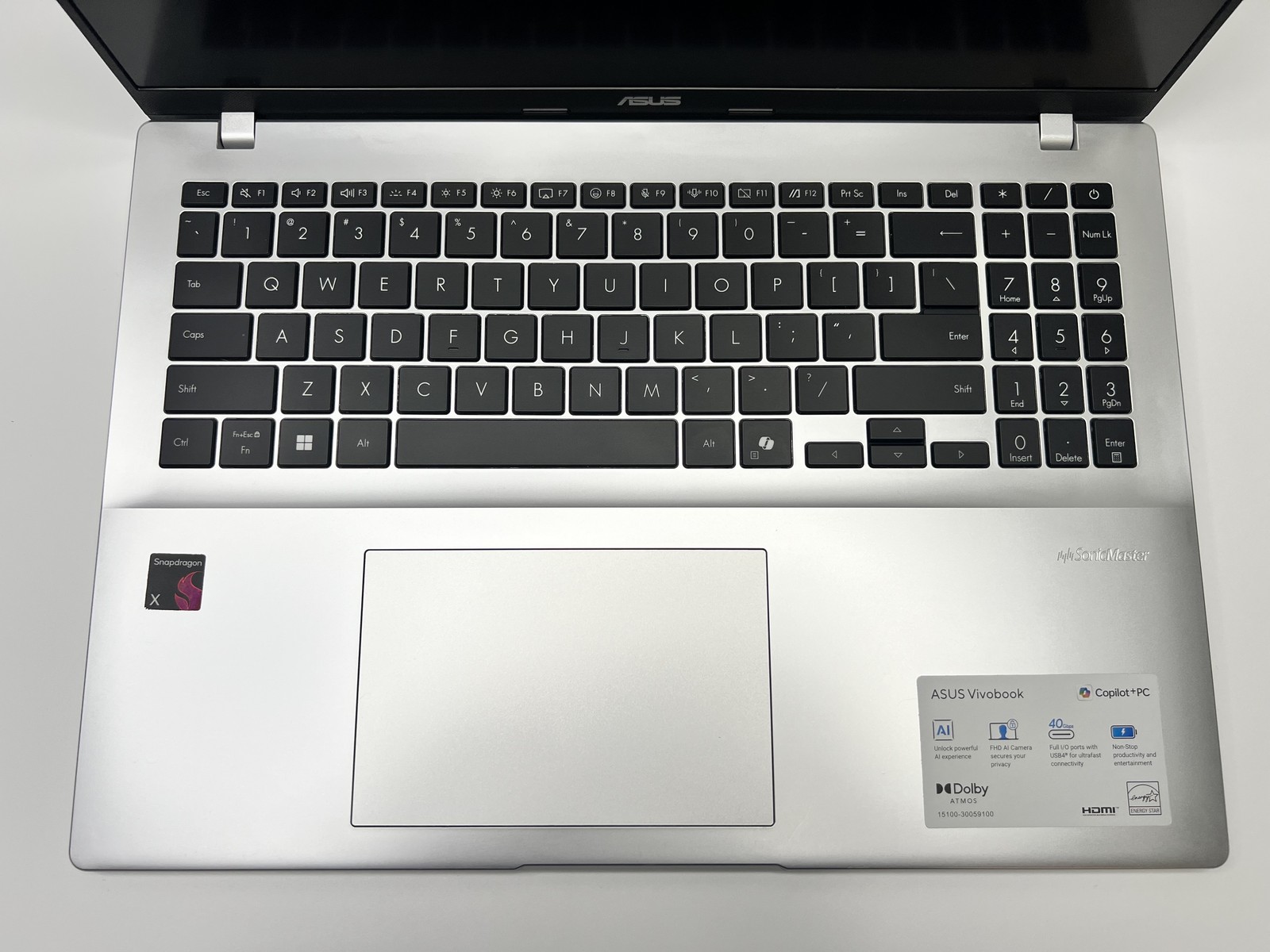 Asus Vivobook 16″ Snapdragon X 8-Core 16GB 1TB SSD Windows 11 Copilot+ PC Wrty