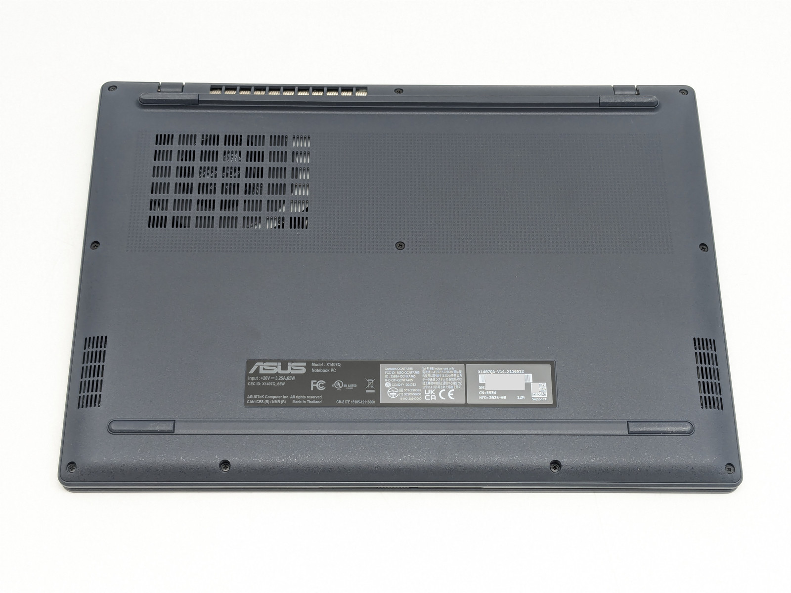 ASUS Vivobook 14 X1407Q 14″ Snapdragon X X126100 16GB DDR5 512GB SSD Windows 11H