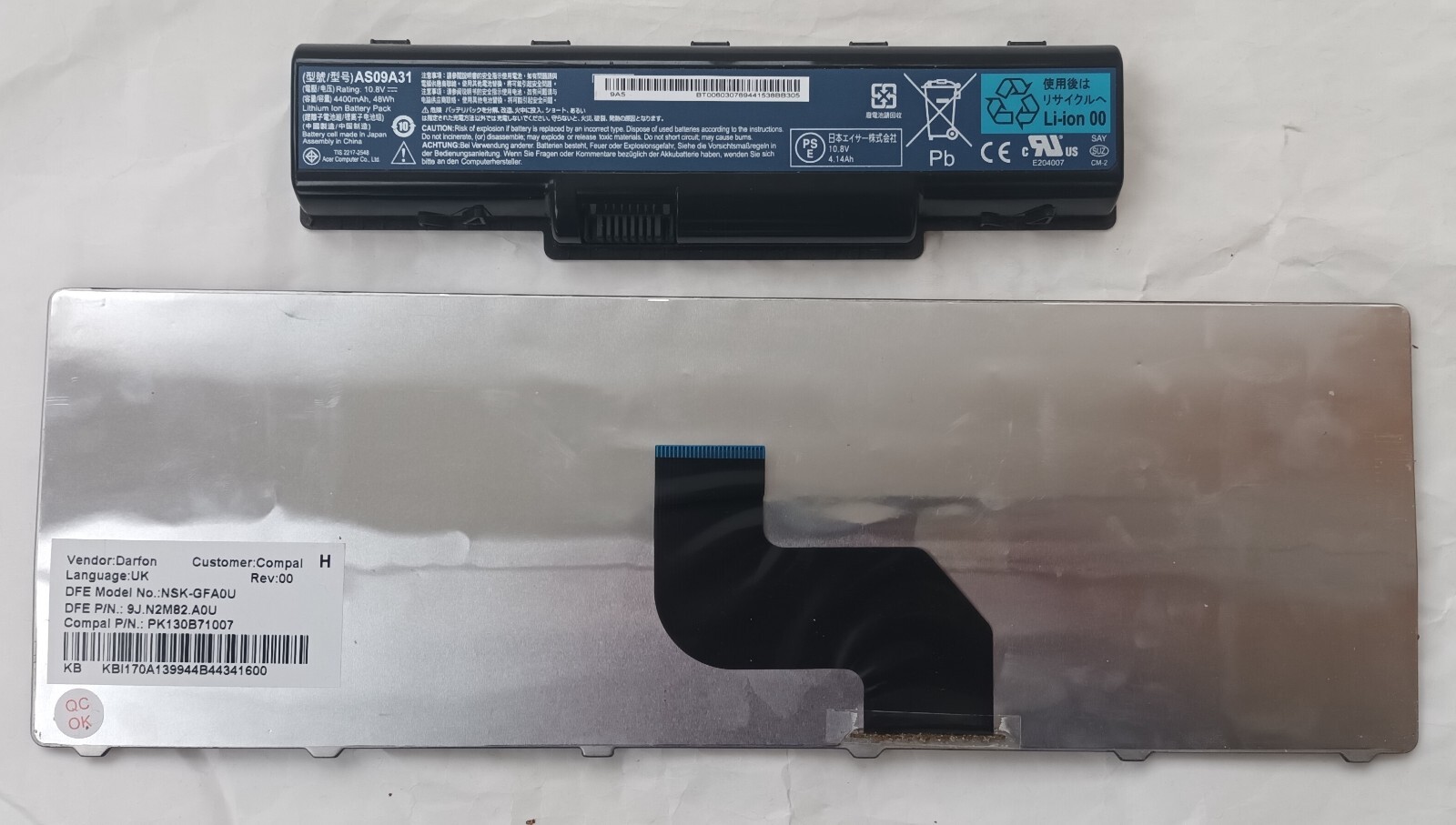 Acer Aspire 5732Z KAWF0 NAWF1 L24 Laptop Notebook 15.6″ 4GB 128GB Windows 8