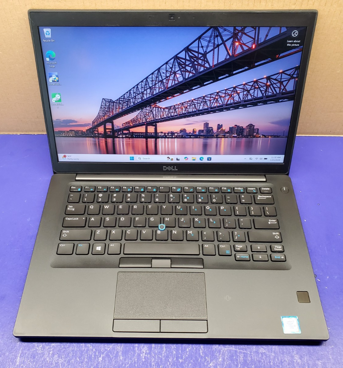 Dell Latitude 7490 Core i7-8650U@1.9GHz 16GBram 512ssd “Professionally Restored”