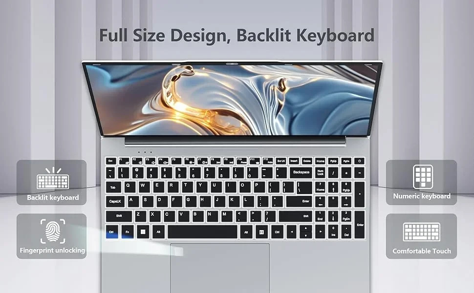 15.6″ Intel Core i9-9900U/10980HK 16GB RAM 1-2TB SSD Backlight Gaming Laptop