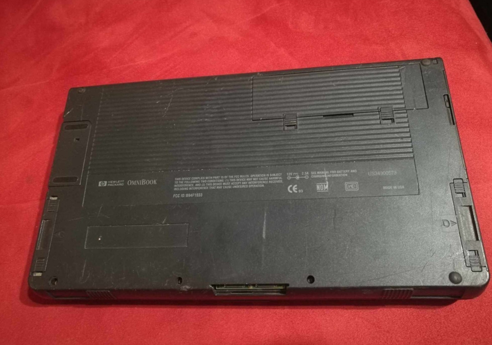DEFECTIVE/UNTESTED – HP Omnibook 430 Vintage Laptop 1994 Computer LapTop