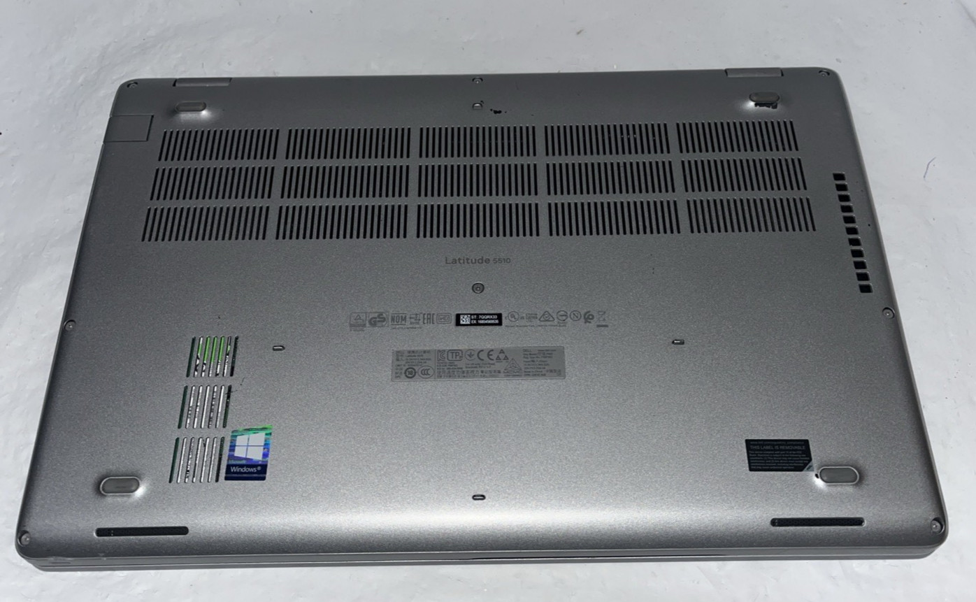 Dell Latitude 5510 i5-10310U@1.70GHz, 16GB RAM, 256GB M2, Win 11 Pro *READ*