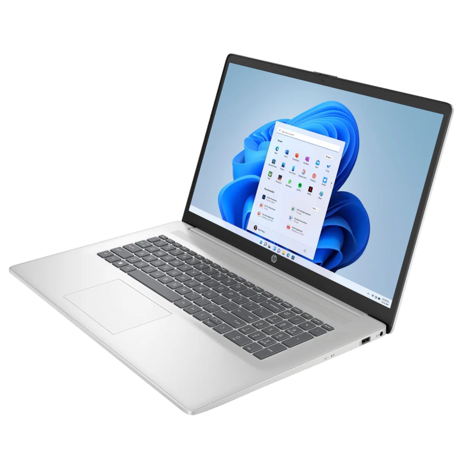 HP 17-cn3001tg 17.3″ HD+ Touch Intel N200 3.2 GHz 4GB 128GB UFS W11H Laptop, SL