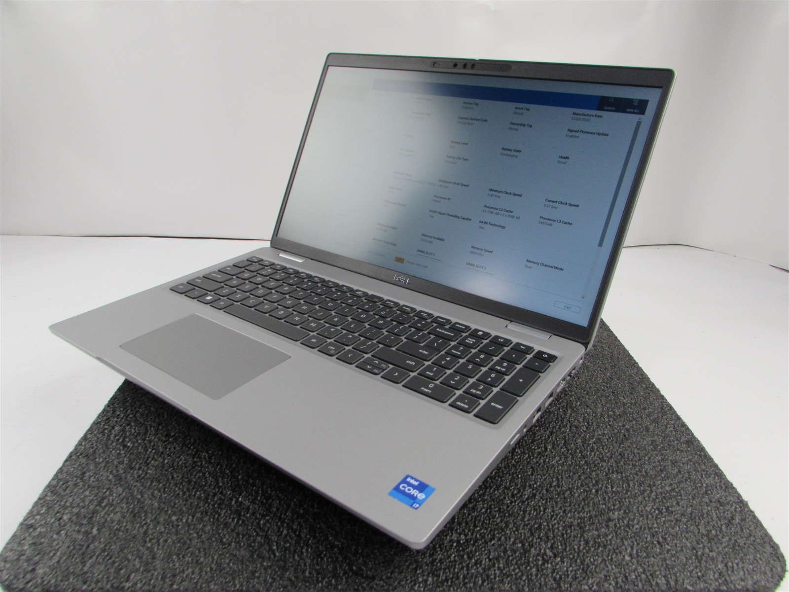 DELL PRECISION 3571 1920X1080 FHD CORE I7-12800H 512GB 16GB RAM T600 NO O.S