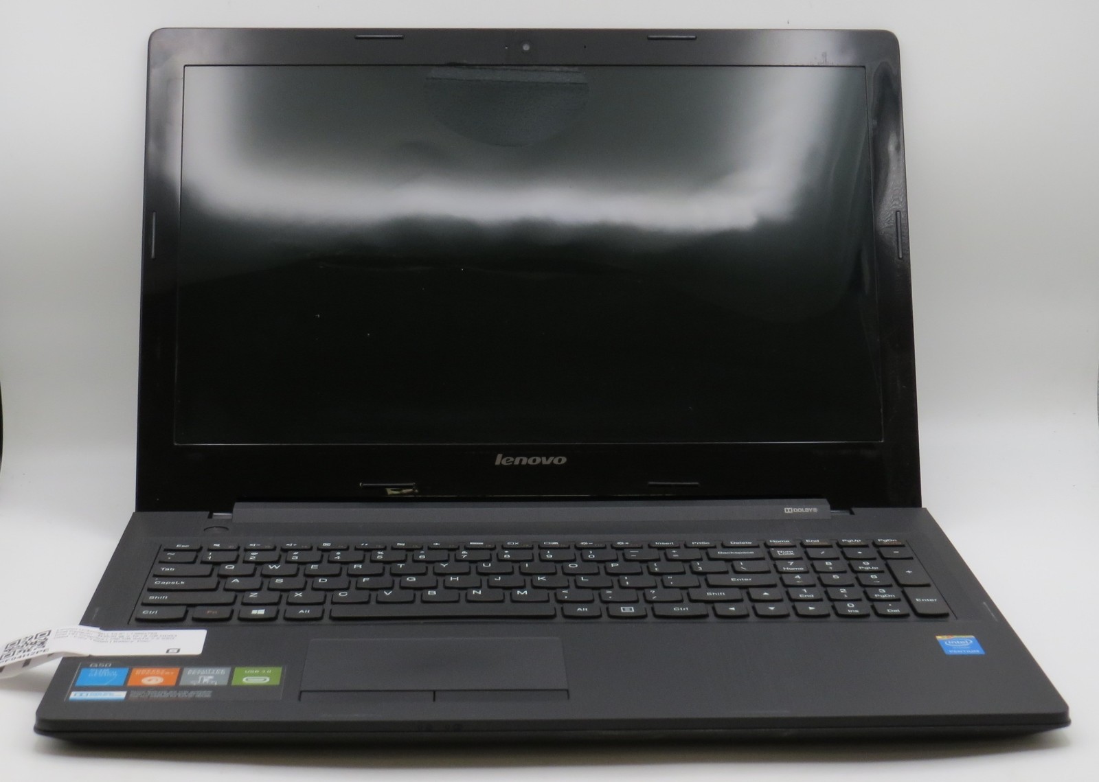 Lenovo G50 | N3530 @ 2.16GHz | 8GB DDR3 | 256GB SSD | 15.6″ | No OS