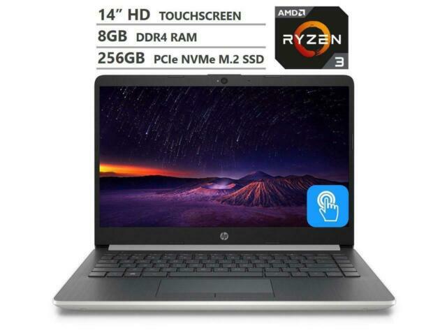 HP 14-dk0736ms 14 inch (256GB, AMD Ryzen 3, 2.60GHz, 8GB) Notebook/Laptop -…