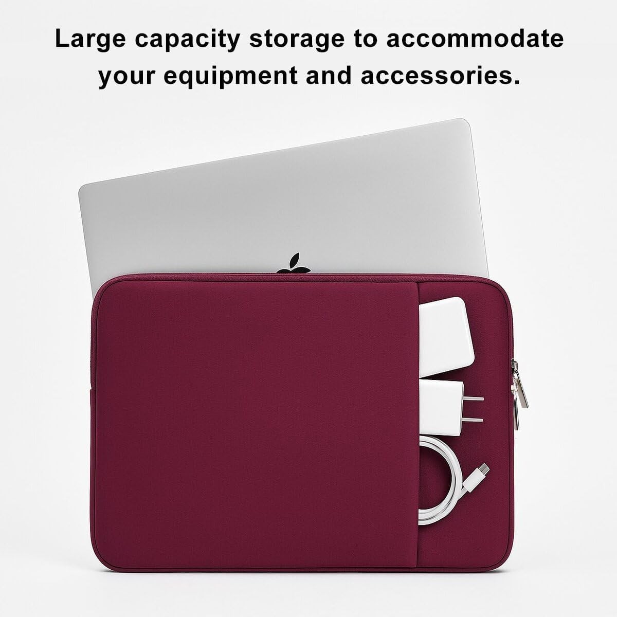 Sleeve for MacBook 13 inches A18/M5/M4/M3/M2/M1 Chip with 2 Pockets