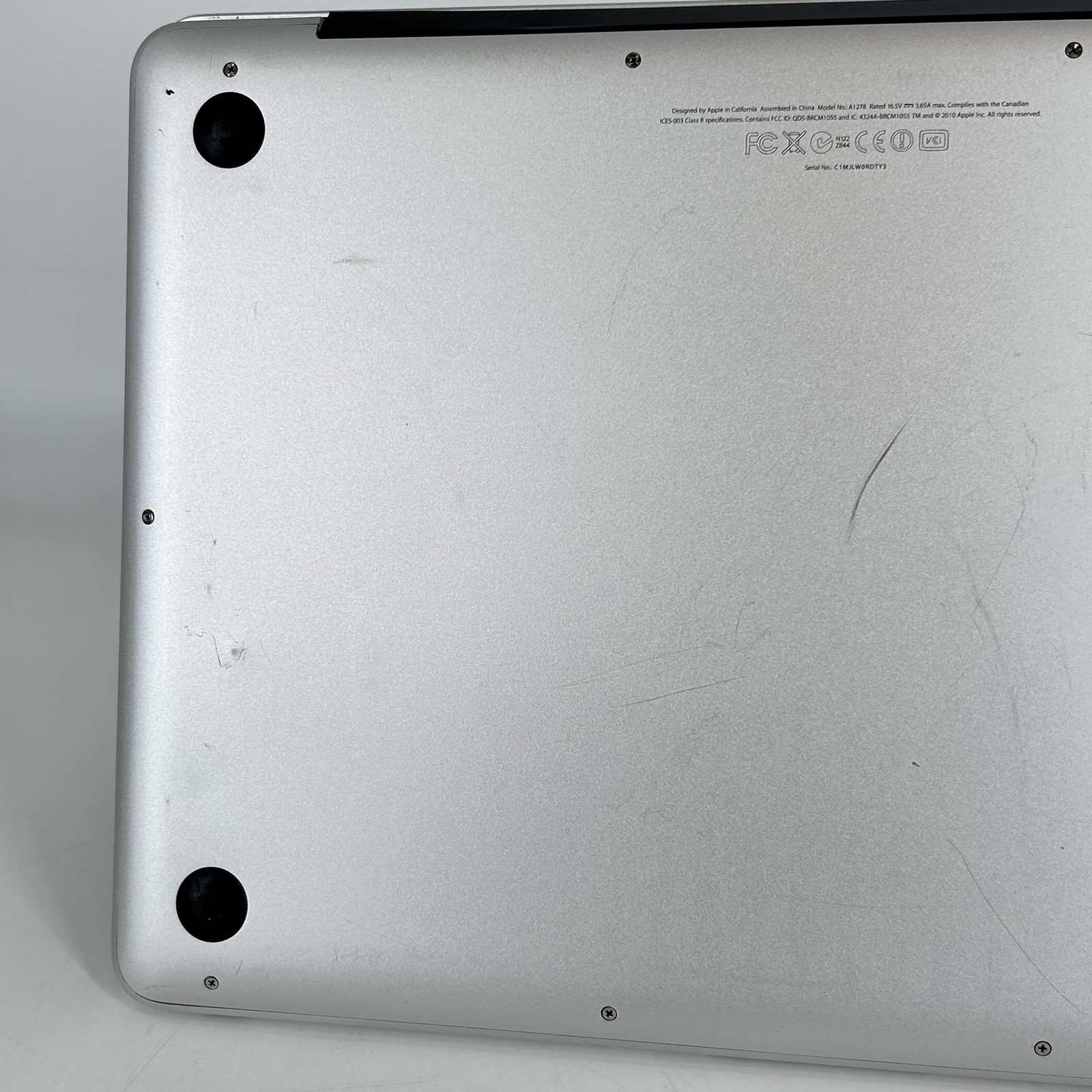 MacBook Pro 13 Mid 2012 Silver 2.5 GHz i5-3210M 4GB RAM 500GB HDD